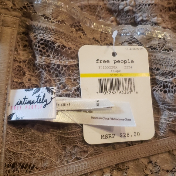 FREE PEOPLE Strapless Lace Bralette - Picture 6 of 6